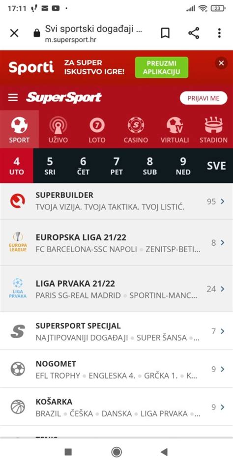 supersport.hr apk|SuperSport Aplikacija APK za Android i App za IOS (2024).